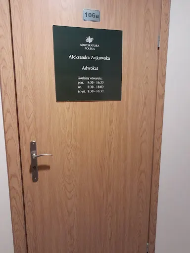 Kancelaria Adwokacka Aleksandra Zajkowska